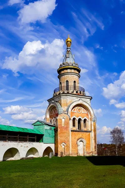 Restoration Abandoned Old Church Restoration Old Building Abandoned Christian Church — Stock Photo, Image