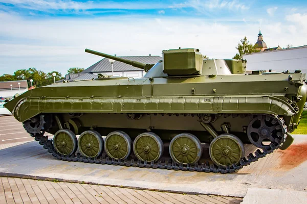 Waffenausstellung Unter Freiem Himmel Panzer Des Zweiten Weltkriegs Gedenkstätte Neswisch — Stockfoto