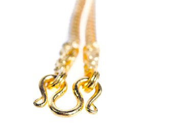 Altın kolye 96,5 yüzde Tay altın sınıf altın kanca isolat ile