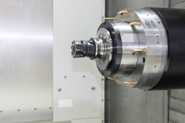 Cnc makine Yatay Milli yakın çekim 