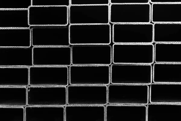 튜브 프로 파일, 흑인과 백인 광장 튜브 프로 파일 — 스톡 사진