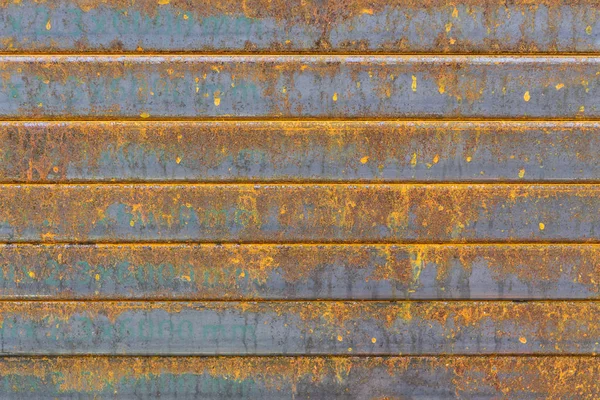 The rectangle tube, the rectangle steel tube stack with the rust — Stock Photo, Image