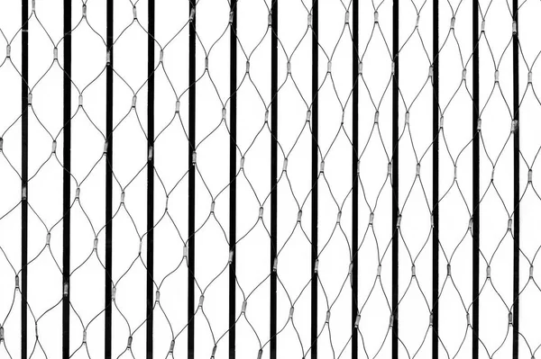 Staket i trä textur bakgrund i svart och vitt — Stockfoto