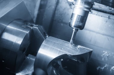 5-eksen bilgisayar sayısal kontrol (Cnc) makinesi 