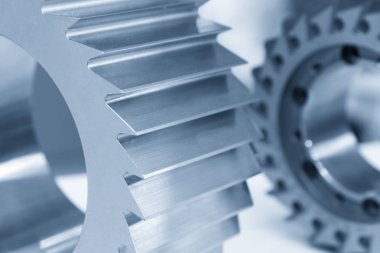 Cnc freze makinesi kesme Çark Dişleme süreci için.