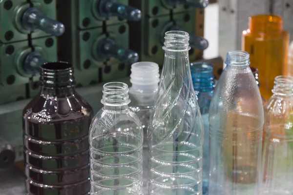 The various type  sample of plastic bottle. — Stock Photo, Image