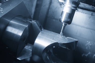 5 eksenli Cnc freze makinesi 