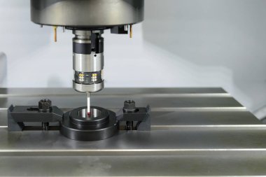 Ölçüm sonda takmak Cnc'ın makinede