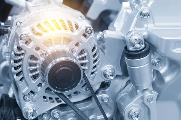 Hafif mavi sahne araba alternatör 