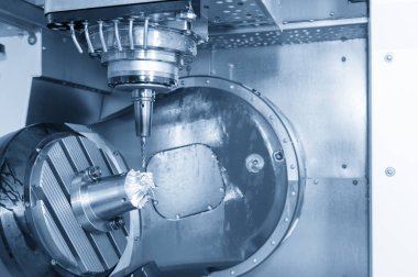 5-eksen bilgisayar sayısal kontrol (Cnc) makinesi