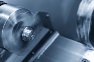 Metal vida kesme Cnc Torna Makinesi (Torna Makinesi)