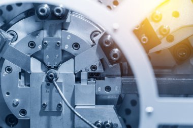 Tel bükme/şekillendirme makinesi