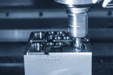 Örnek bölümü kesim Cnc freze makinesi.