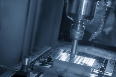 Örnek bölümü kesim Cnc freze makinesi.