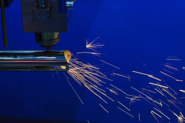 Çelik Boru kesme fiber Lazer Kesim Makinası 