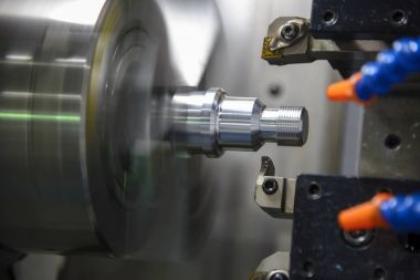 Metal vida kesme Cnc Torna Makinesi (Torna Makinesi)