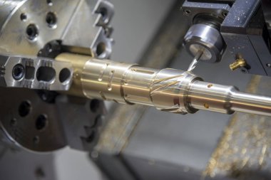 Cnc Torna (dönüm makine yakın çekim)