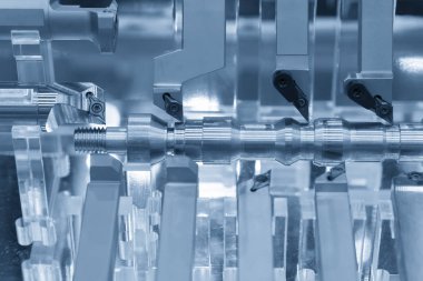 Cnc Torna aracı çeşitli tür gösterme çelik çubuk kesme