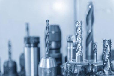 Kesici alet için Cnc işleme merkezi.