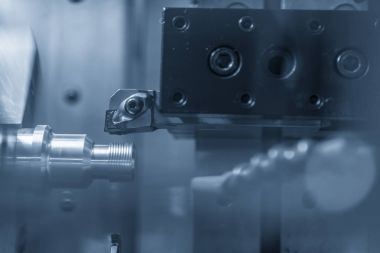 Metal vida dişi kesim Cnc Torna Makinesi 