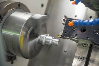 Cnc Torna Makinesi kesme iplik 