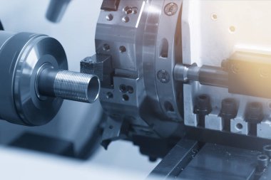 İplik kesme Cnc Torna Makinesi 