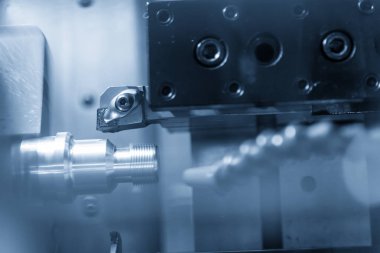 Vida dişi yapma Cnc Torna Makinesi