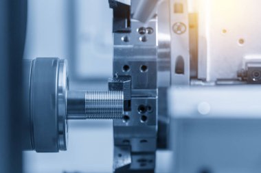 İplik kesme Cnc Torna Makinesi