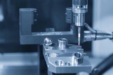 Cmm sonda takmak Cnc freze tezgahı üzerinde