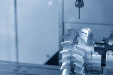 5 eksenli Cnc freze makinesi 