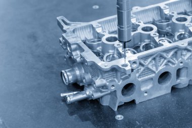 Çok eksenli Cmm makine ölçü alüminyum otomotiv bölümü 