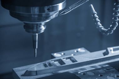 Alüminyum otomotiv bölümü kesim Cnc freze makinesi