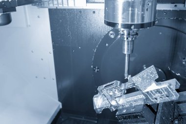 Tablo tilt türü 5 eksenli Cnc freze makinesi 