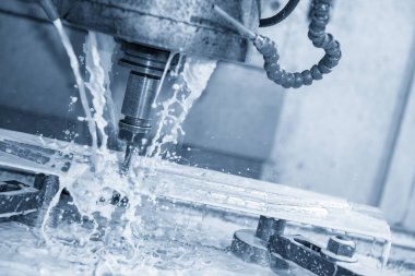Kauçuk lastik kalıp kesim Cnc freze makinesi 