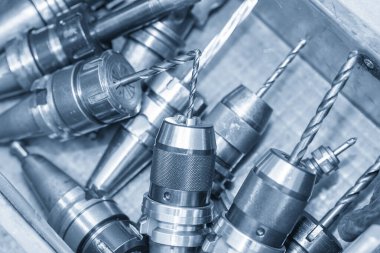 Cnc değirmenciliği için delik kesme araçlarının çeşitli tipi .