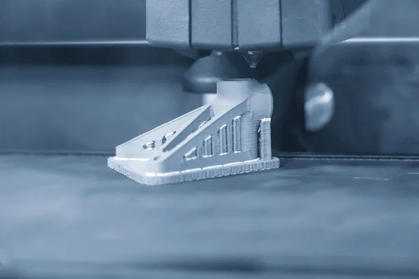 La nueva tecnología de la máquina de impresión de metal 3D . — Foto de Stock