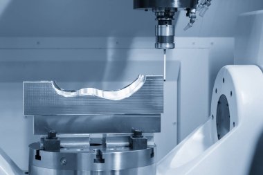 Koordinat Ölçüm Makinesi, Cnc makinesine eklenmiş Cmm sonda.