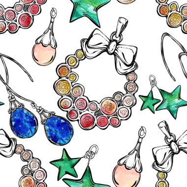 Takı, moda Dikişsiz desen