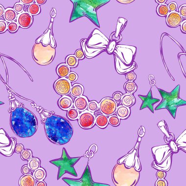 Takı, moda Dikişsiz desen