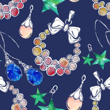 Takı, moda Dikişsiz desen