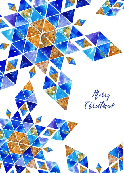 "Frohe Weihnachten" abstrakter Hintergrund — Stockvektor