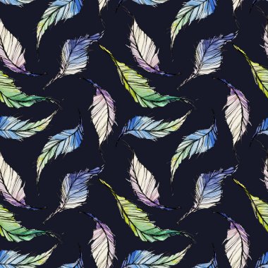 tüyler, suluboya, desen