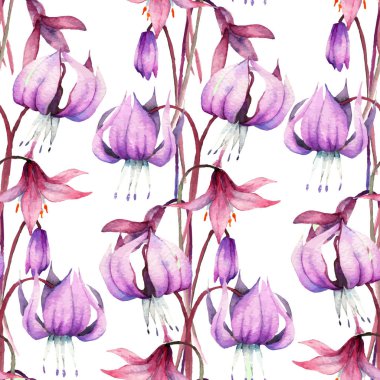 Erythronium, bahar ya da yaz tasarım