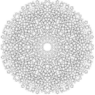 Mandala, Succulents. dairesel desen