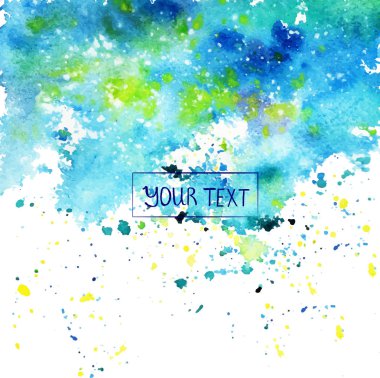 Suluboya soyut arkaplan