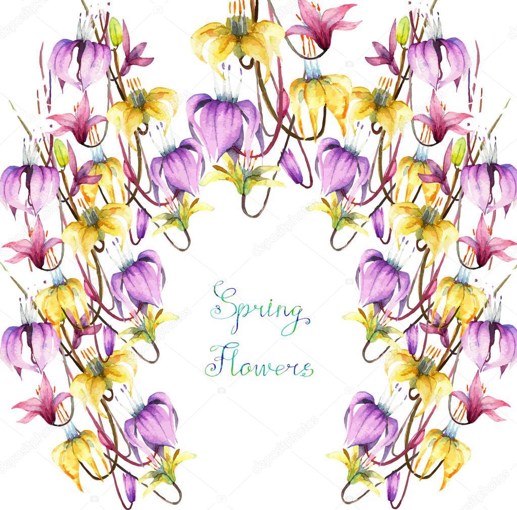 card for you,Erythronium,flowers arrangement