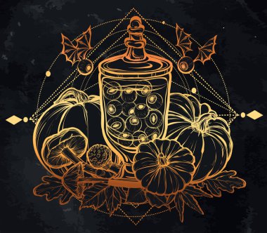 İksir, mantar, kabak