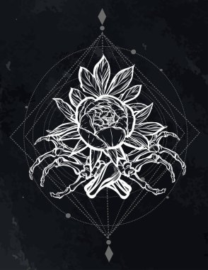  Cadılar Bayramı. Şakayık Bones.