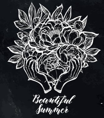 Elinde Peonies buket