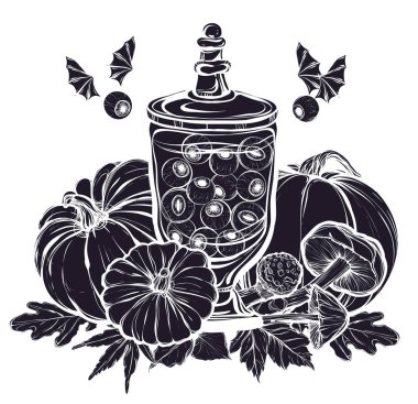 İksir, mantar, kabak